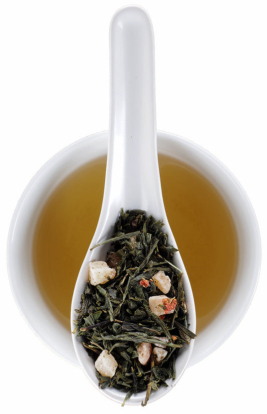 Wild Strawberry Green Tea