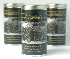 Organic Gunpowder Tea | Chinese Green Tea | Buy Civil War Tea – Elmwood ...