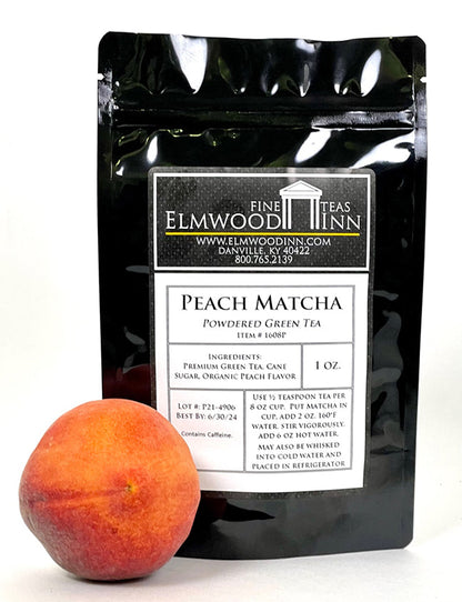 Peach Matcha Green Tea