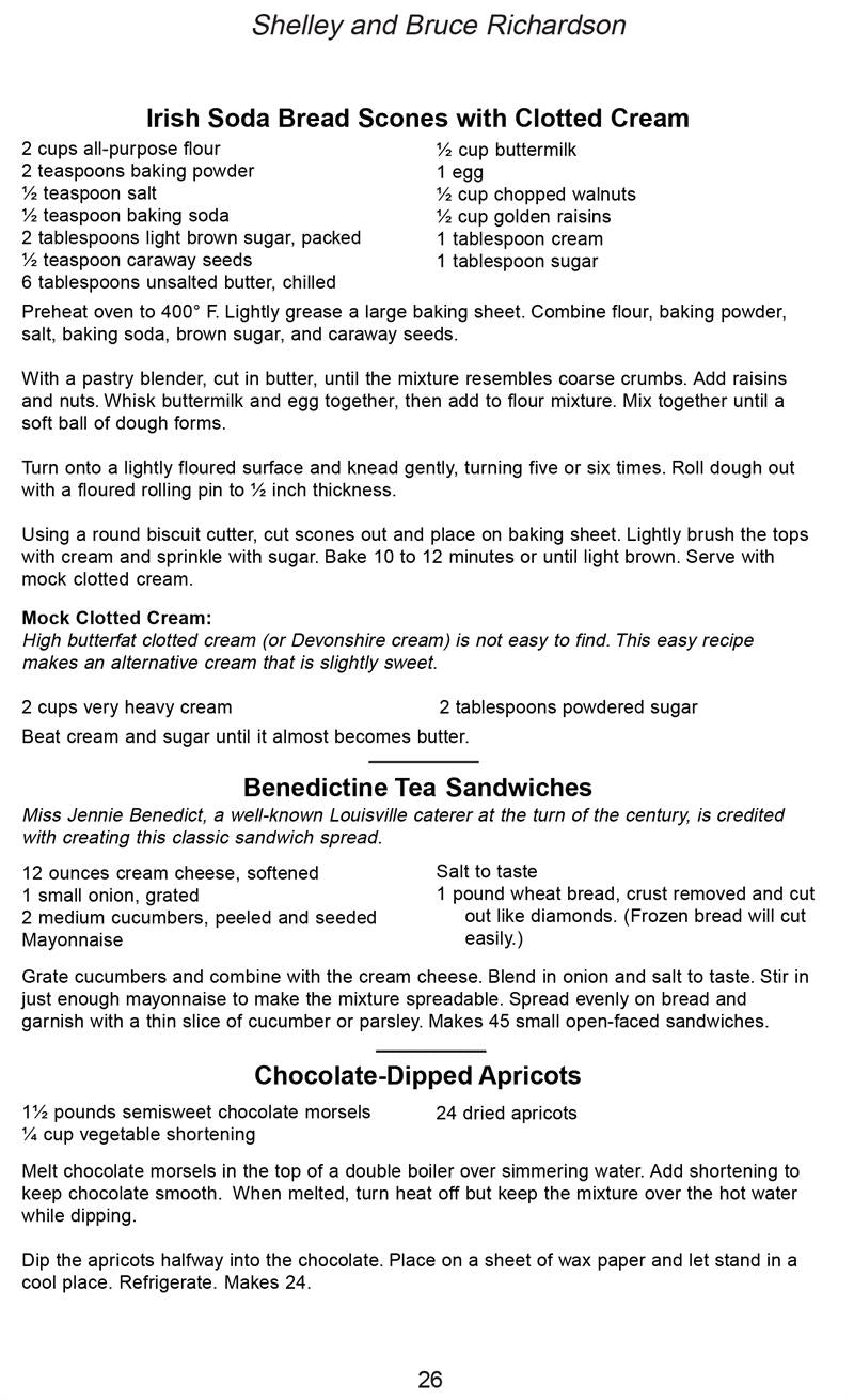 A Year of Teas at The Elmwood Inn Cookbook