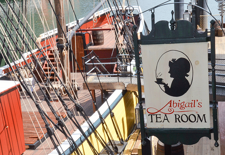 Abigails Tea Room at Boston Tea Party Museum